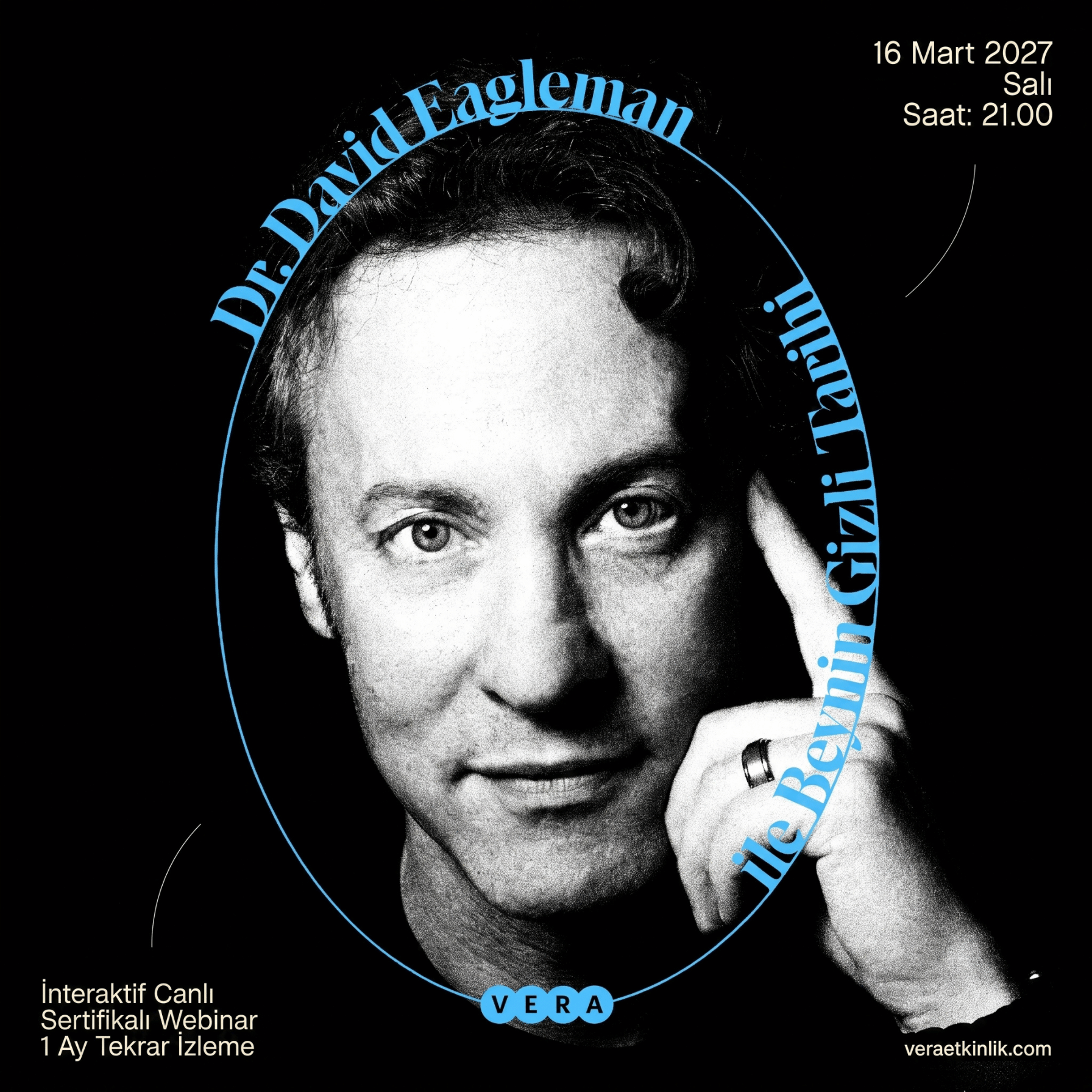 Dr. David Eagleman ile Beynin Gizli Tarihi Webinarı